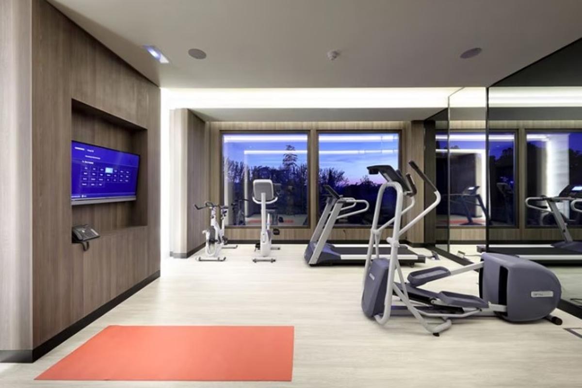 Aurea Washington Irving By Eurostars Hotel Company Granada Dış mekan fotoğraf The gym at the hotel